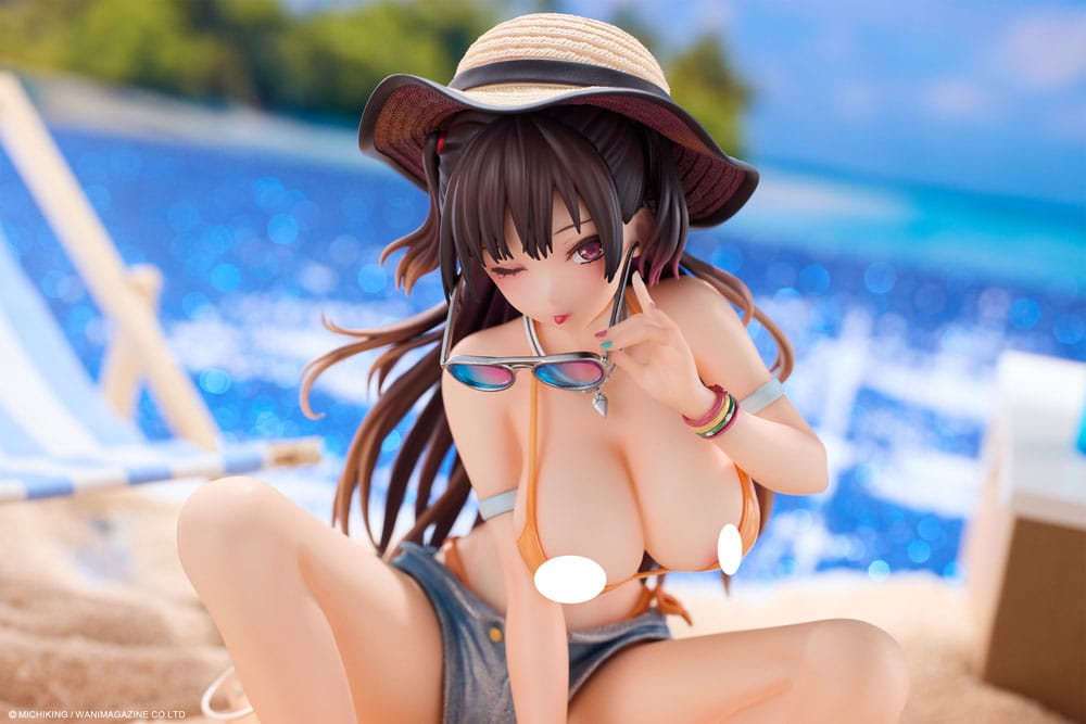 PREORDINE 10/2025 Asanagi Original Character Statue 1/6 Azato san Swimsuit Ver. 18 cm (18+)  (PREORDINE NON CANCELLABILE)