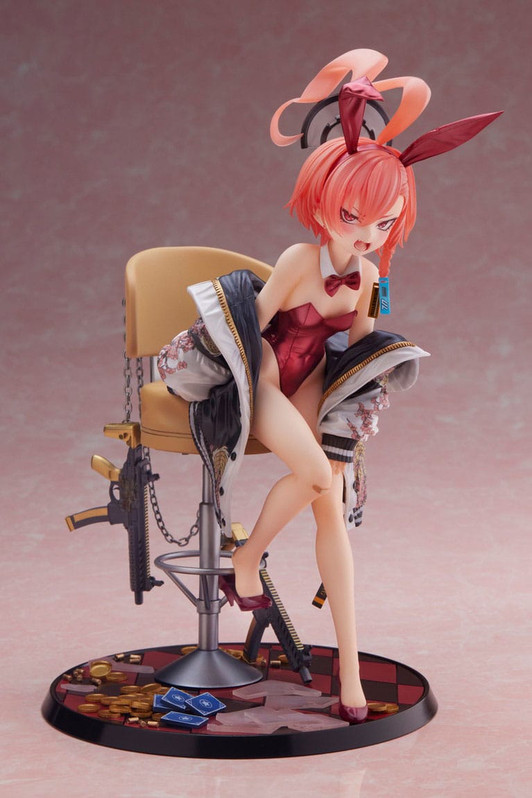 SU RICHIESTA Blue Archive Statue 1/7 Neru Mikamo Bunny Girl Ver. 25 cm