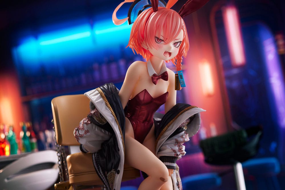 SU RICHIESTA Blue Archive Statue 1/7 Neru Mikamo Bunny Girl Ver. 25 cm