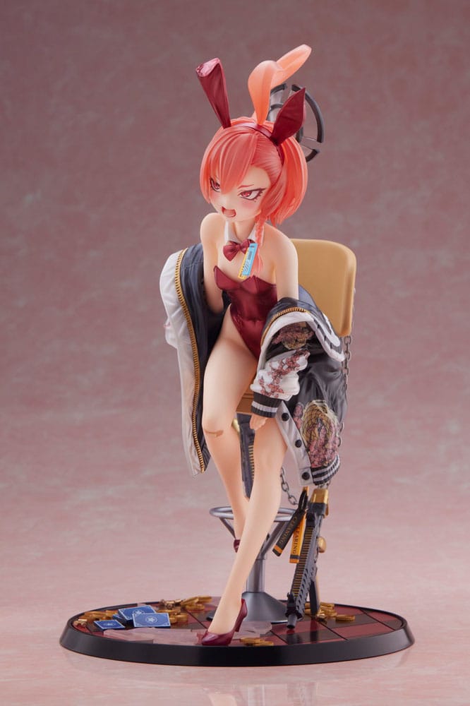 SU RICHIESTA Blue Archive Statue 1/7 Neru Mikamo Bunny Girl Ver. 25 cm
