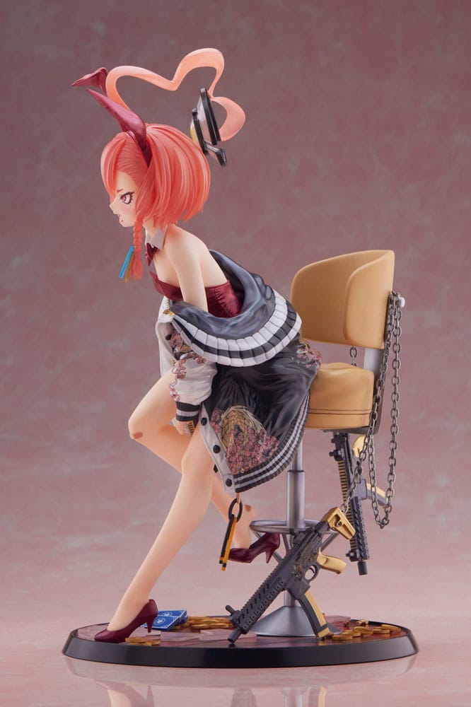 SU RICHIESTA Blue Archive Statue 1/7 Neru Mikamo Bunny Girl Ver. 25 cm