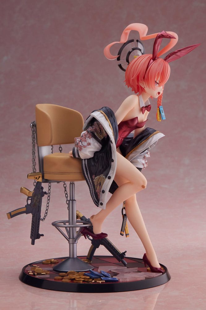 SU RICHIESTA Blue Archive Statue 1/7 Neru Mikamo Bunny Girl Ver. 25 cm