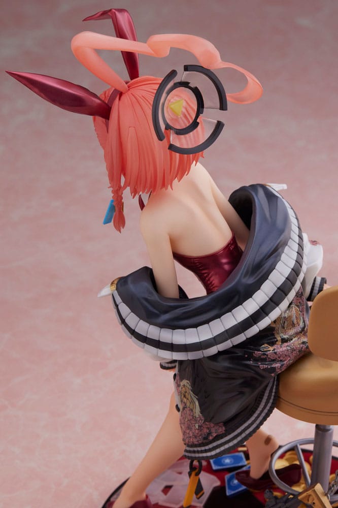 SU RICHIESTA Blue Archive Statue 1/7 Neru Mikamo Bunny Girl Ver. 25 cm