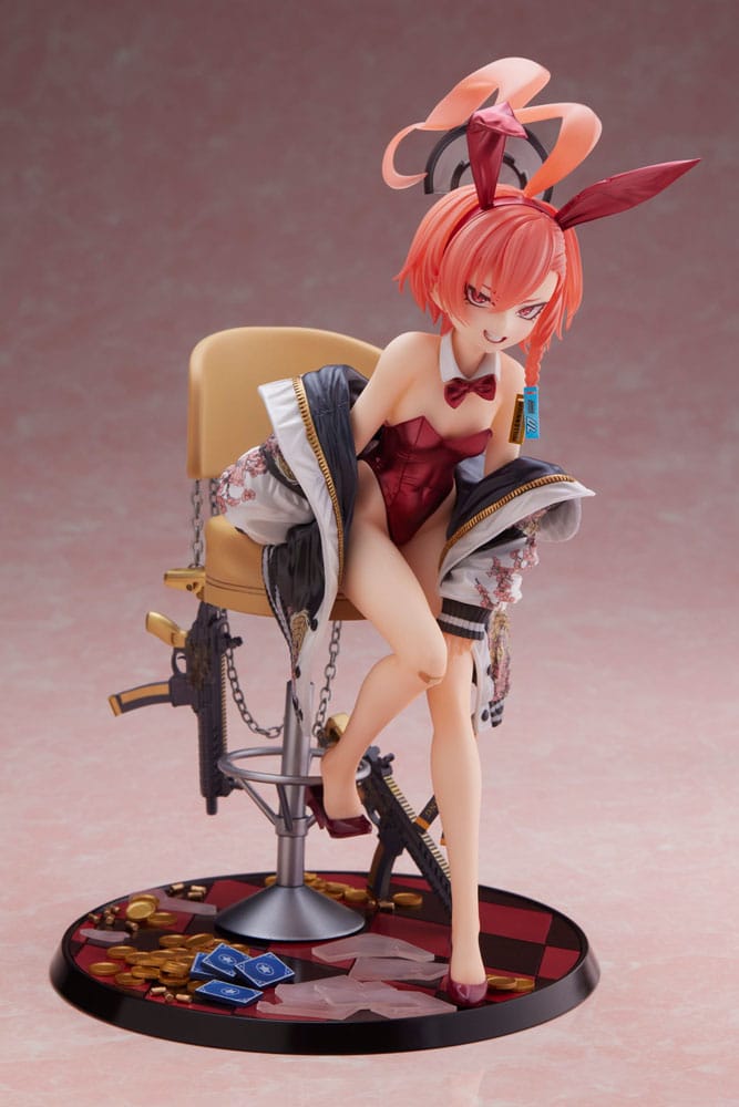 SU RICHIESTA Blue Archive Statue 1/7 Neru Mikamo Bunny Girl Ver. 25 cm