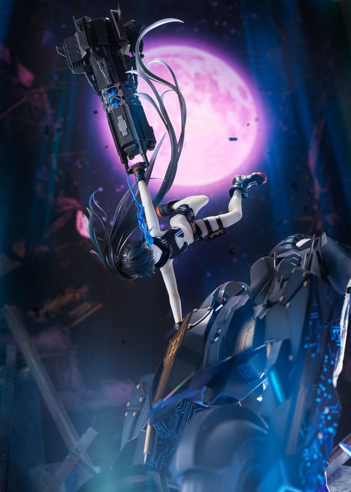 PREORDINE ESAURITO Black Rock Shooter PVC Statue Empress Teaser Visual Ver. 47 cm (PREORDINE NON CANCELLABILE)