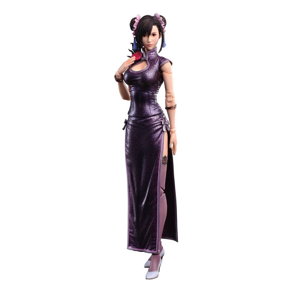 AUF BESTELLUNG Final Fantasy VII Remake Play Arts Kai Actionfigur Tifa Lockhart Sportliches Kleid Ver. 25 cm