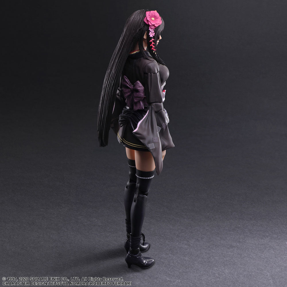 PREORDINE ESAURITO Final Fantasy VII Remake Play Arts Kai Action Figure Tifa Lockhart Exotic Dress Ver. 25 cm