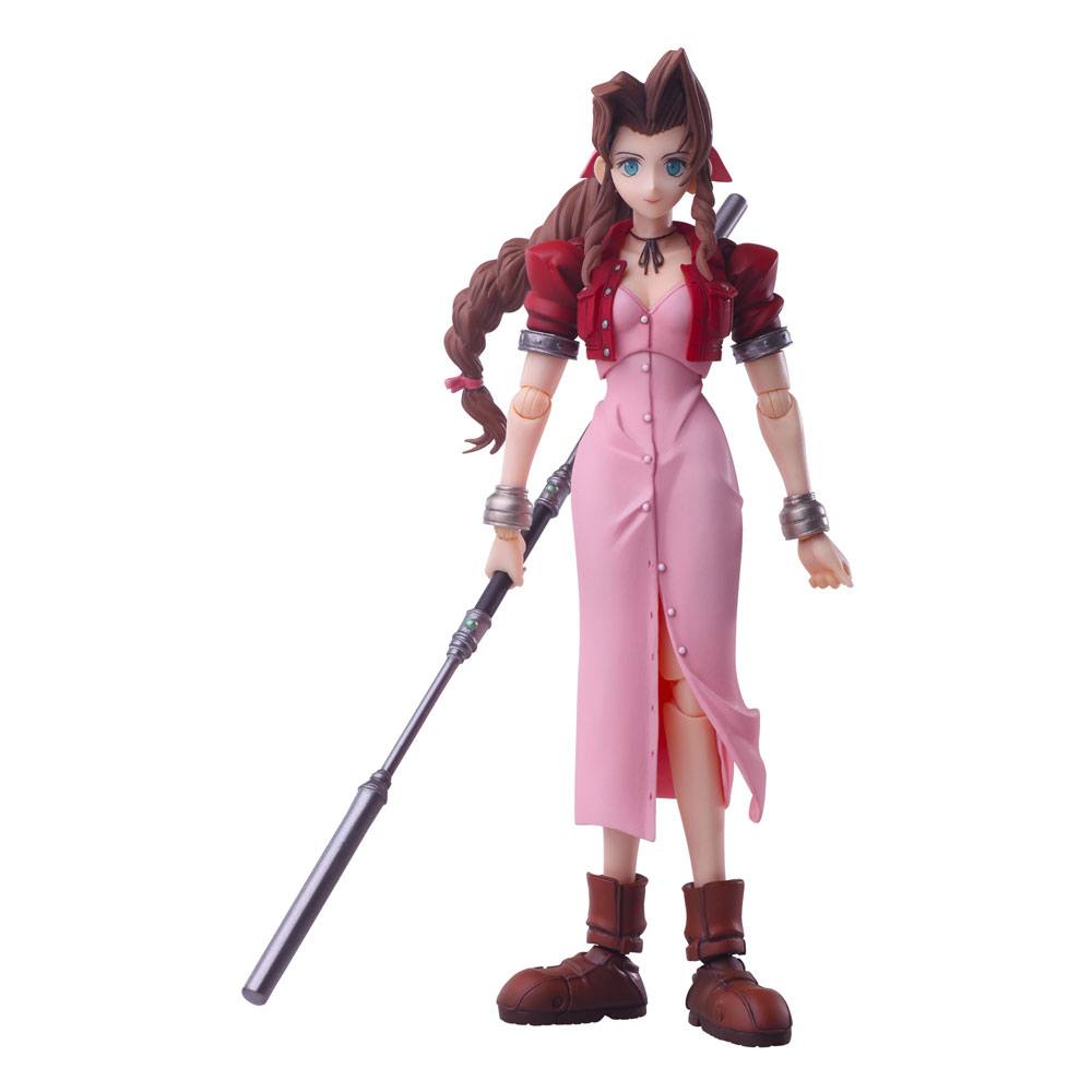 Auf Bestellung gefertigte Final Fantasy VII Bring Arts Actionfigur Aerith Gainsborough 14 cm