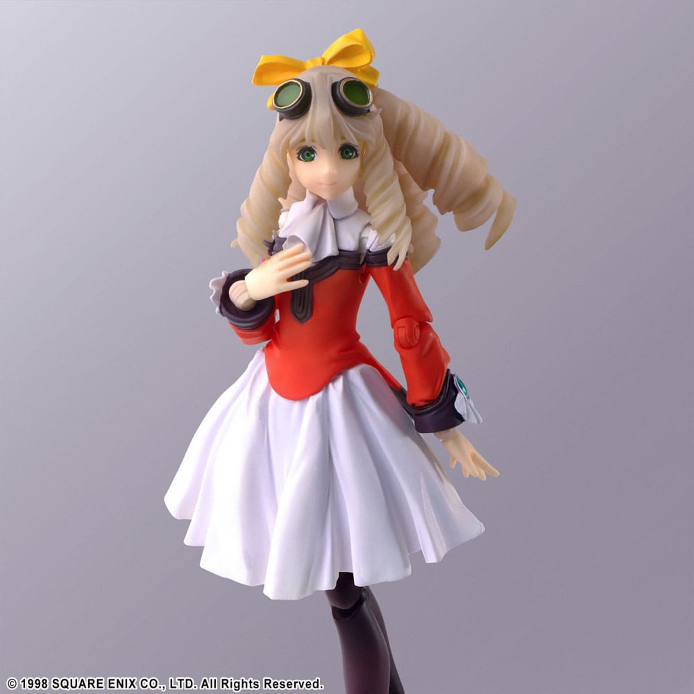 PREORDINE ESAURITO Xenogears Bring Arts Action Figure Maria Balthasar & Chu-Chu 11 cm