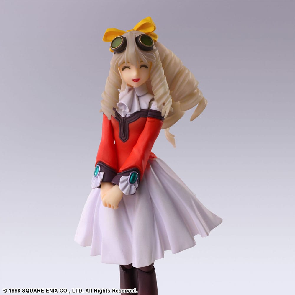 PREORDINE ESAURITO Xenogears Bring Arts Action Figure Maria Balthasar & Chu-Chu 11 cm
