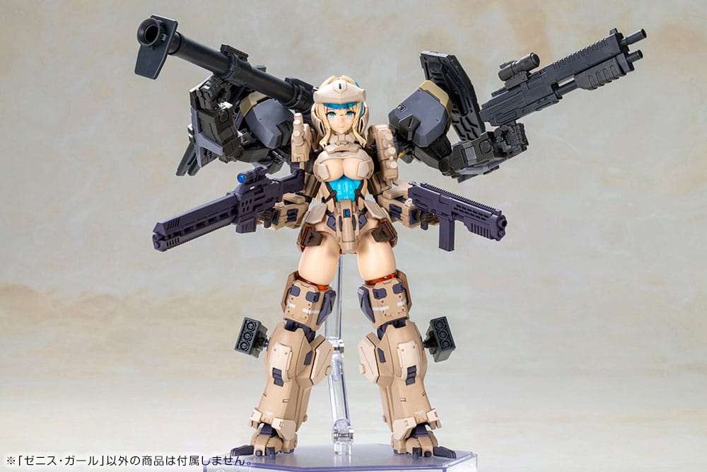 SU ORDINAZIONE Front Mission Structure Arts Plastic Model Kits Zenith Girl 16 cm 