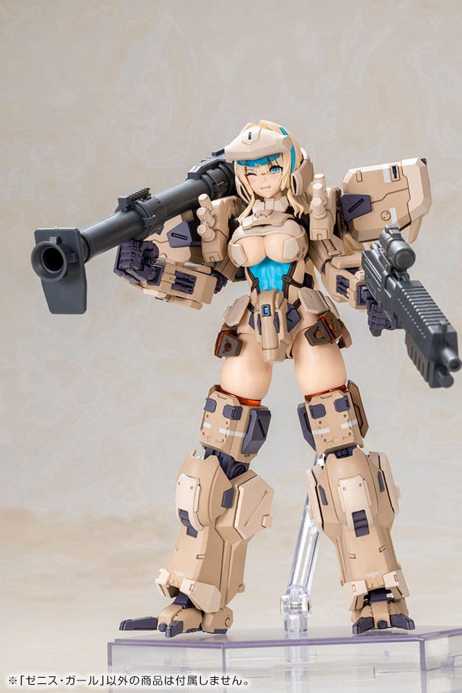 SU ORDINAZIONE Front Mission Structure Arts Plastic Model Kits Zenith Girl 16 cm 