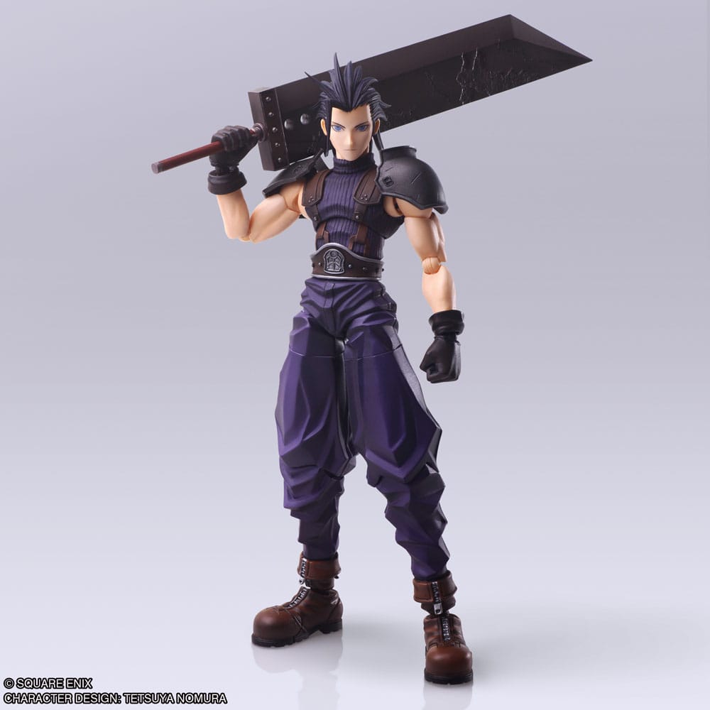 VORBESTELLUNG+ 11/2025 Final Fantasy VII Bring Arts Actionfigur Zack Fair 16 cm