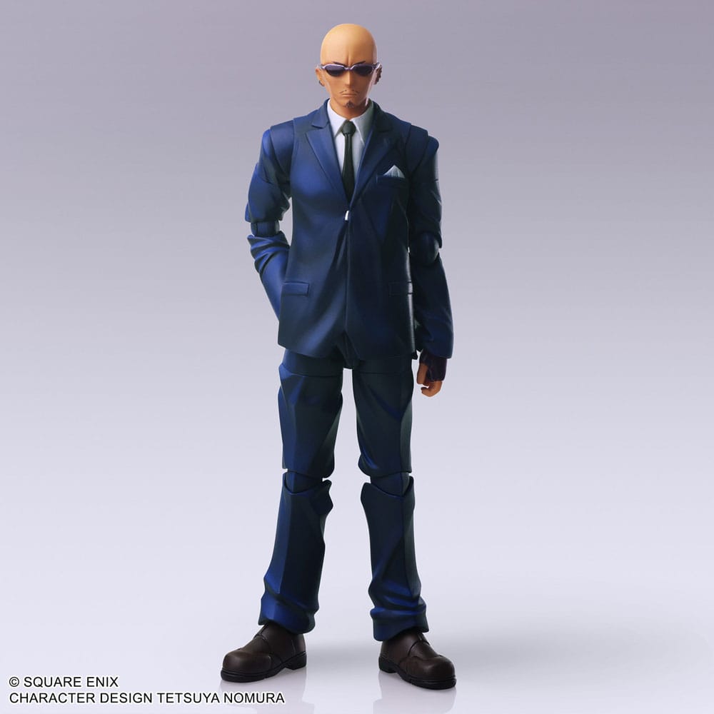 Auf Bestellung gefertigte Final Fantasy VII Bring Arts Actionfigur Rude 16 cm