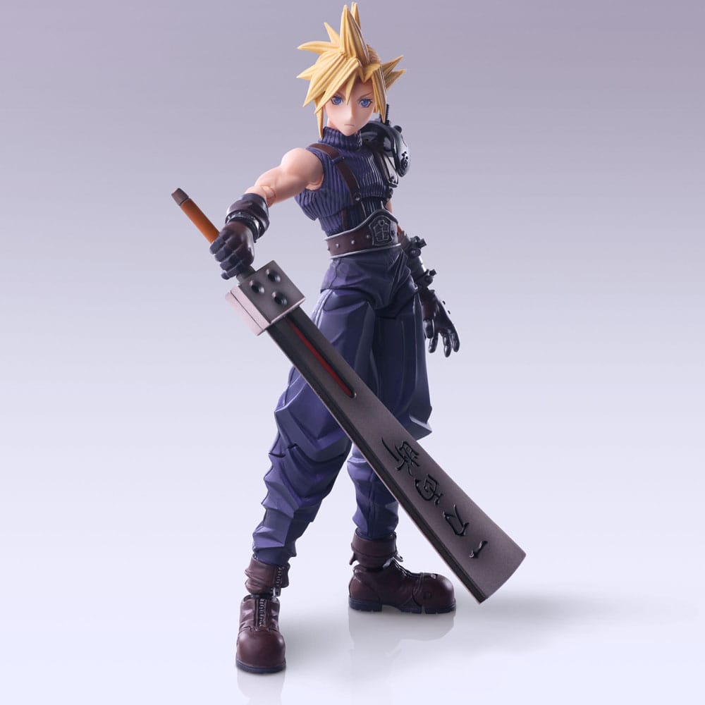 PREORDINE CHIUSO 02/2026 Final Fantasy VII Bring Arts Action Figure Cloud Strife Hardedge Ver. 15 cm (PREORDINE NON CANCELLABILE)