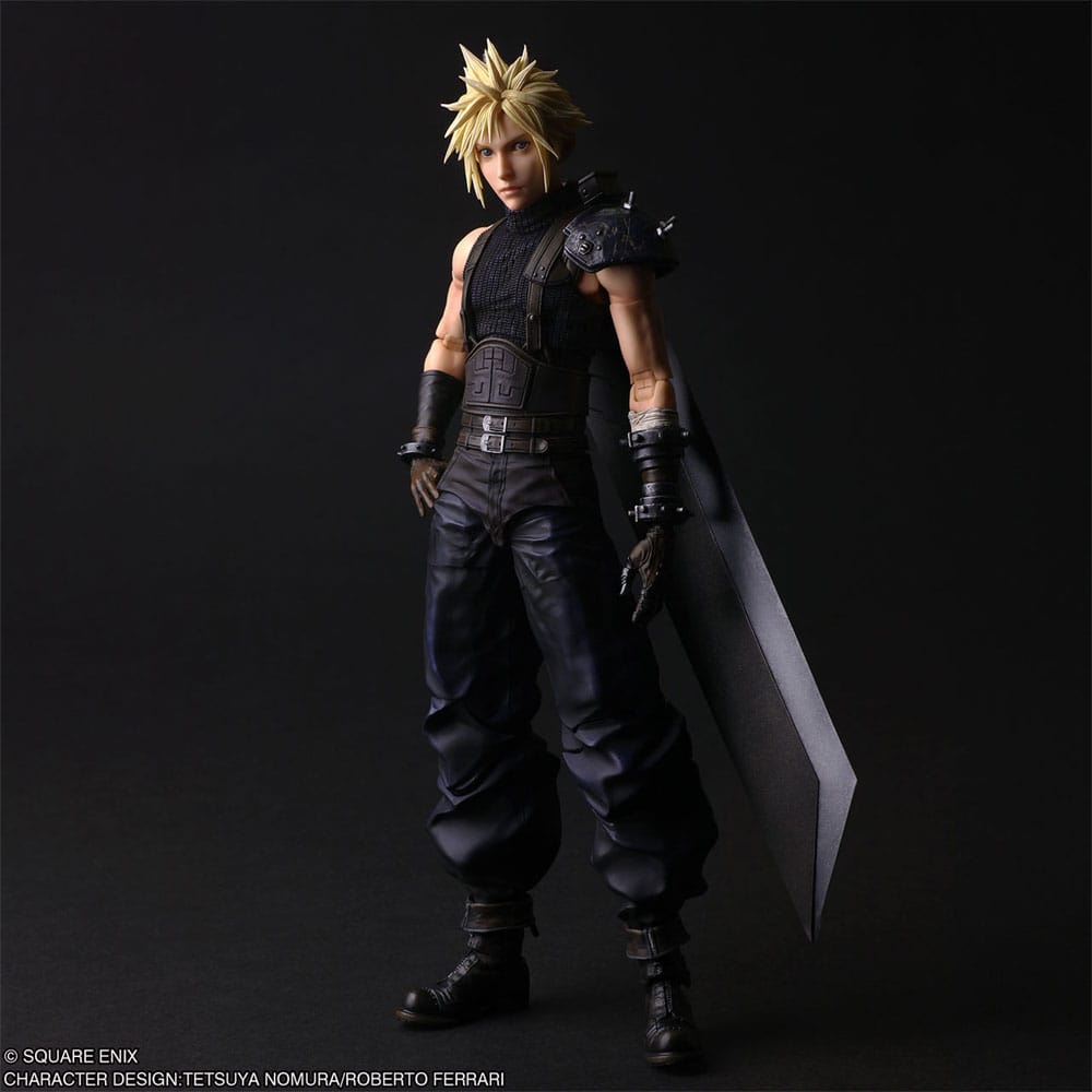 VORBESTELLUNG+ GESCHLOSSEN 08/2026 (NICHT STORNIERBAR) Final Fantasy VII Rebirth Play Arts Shin Actionfigur Cloud Strife 27 cm