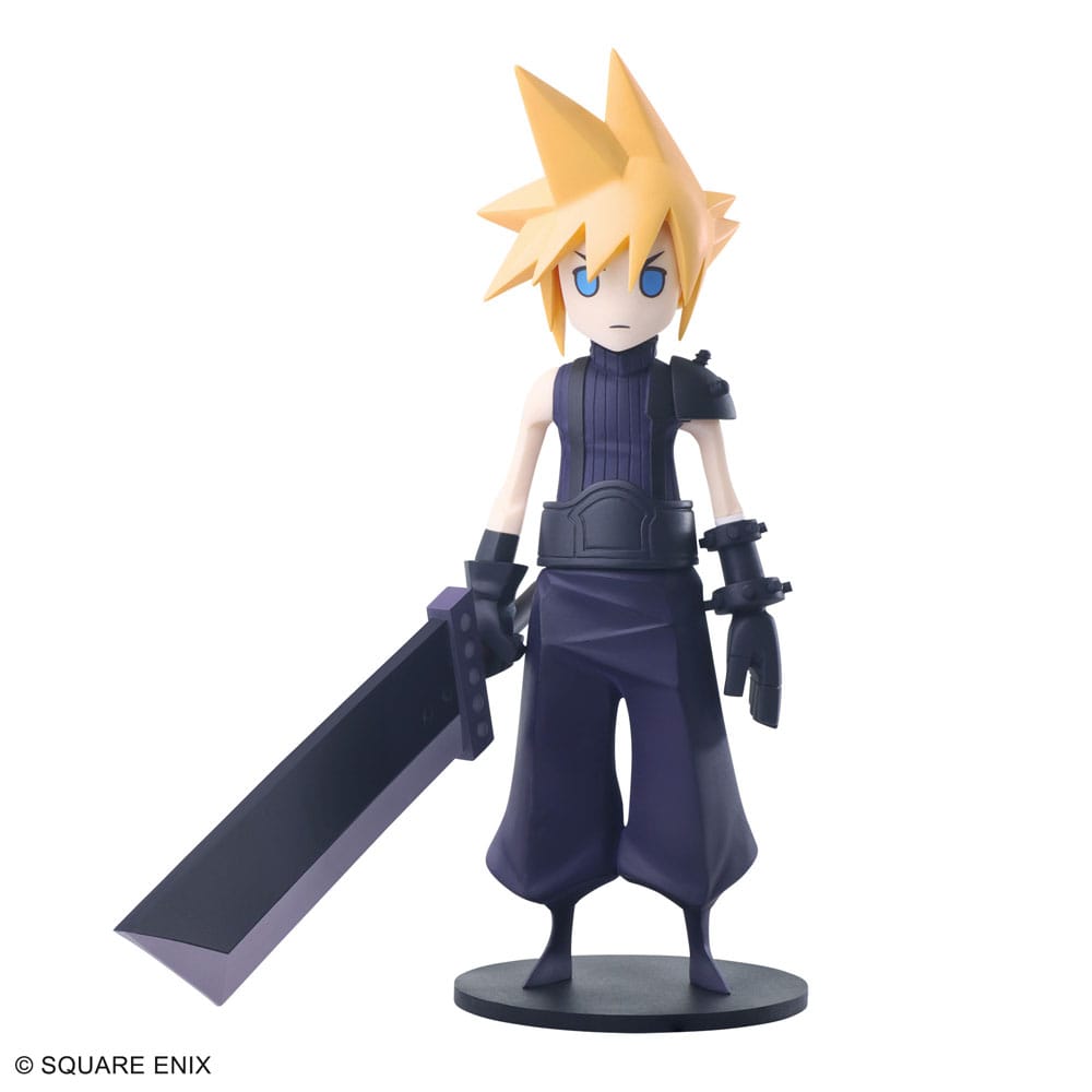 PREORDINE+ CHIUSO 05/2025 Final Fantasy VII Remake Static Arts Mini Statue Cloud Strife 15 cm