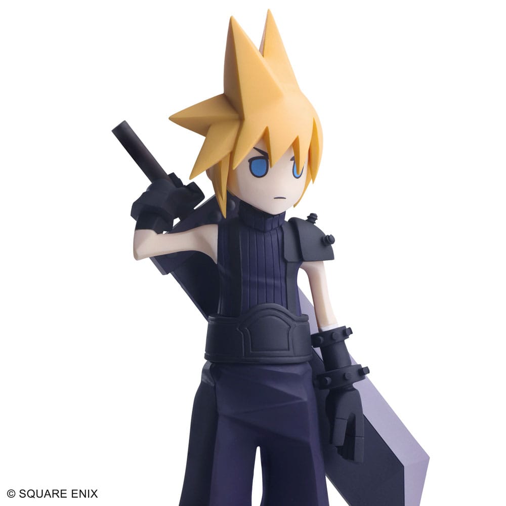 PREORDINE+ CHIUSO 05/2025 Final Fantasy VII Remake Static Arts Mini Statue Cloud Strife 15 cm