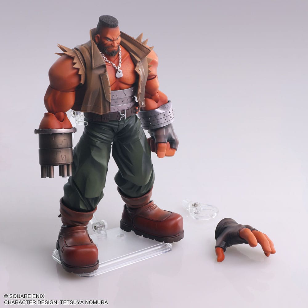 PREORDINE ESAURITO Final Fantasy XVI Bring Arts Action Figure Barret Wallace 17 cm