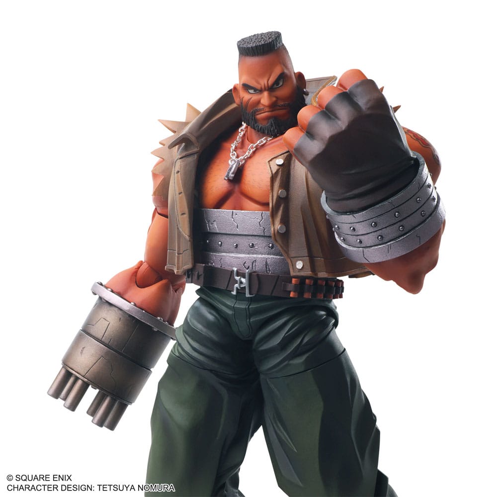 PREORDINE ESAURITO Final Fantasy XVI Bring Arts Action Figure Barret Wallace 17 cm