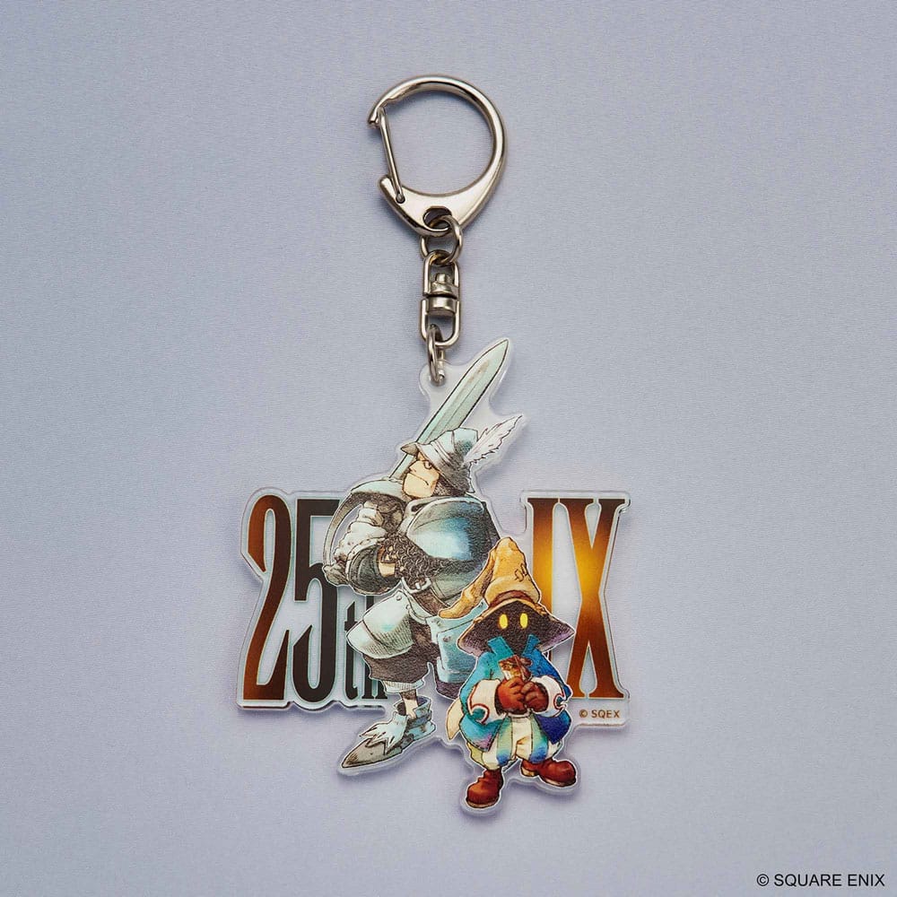 SU ORDINAZIONE Final Fantasy IX Acrylic Keychain 25th Anniversary Vivi & Steiner