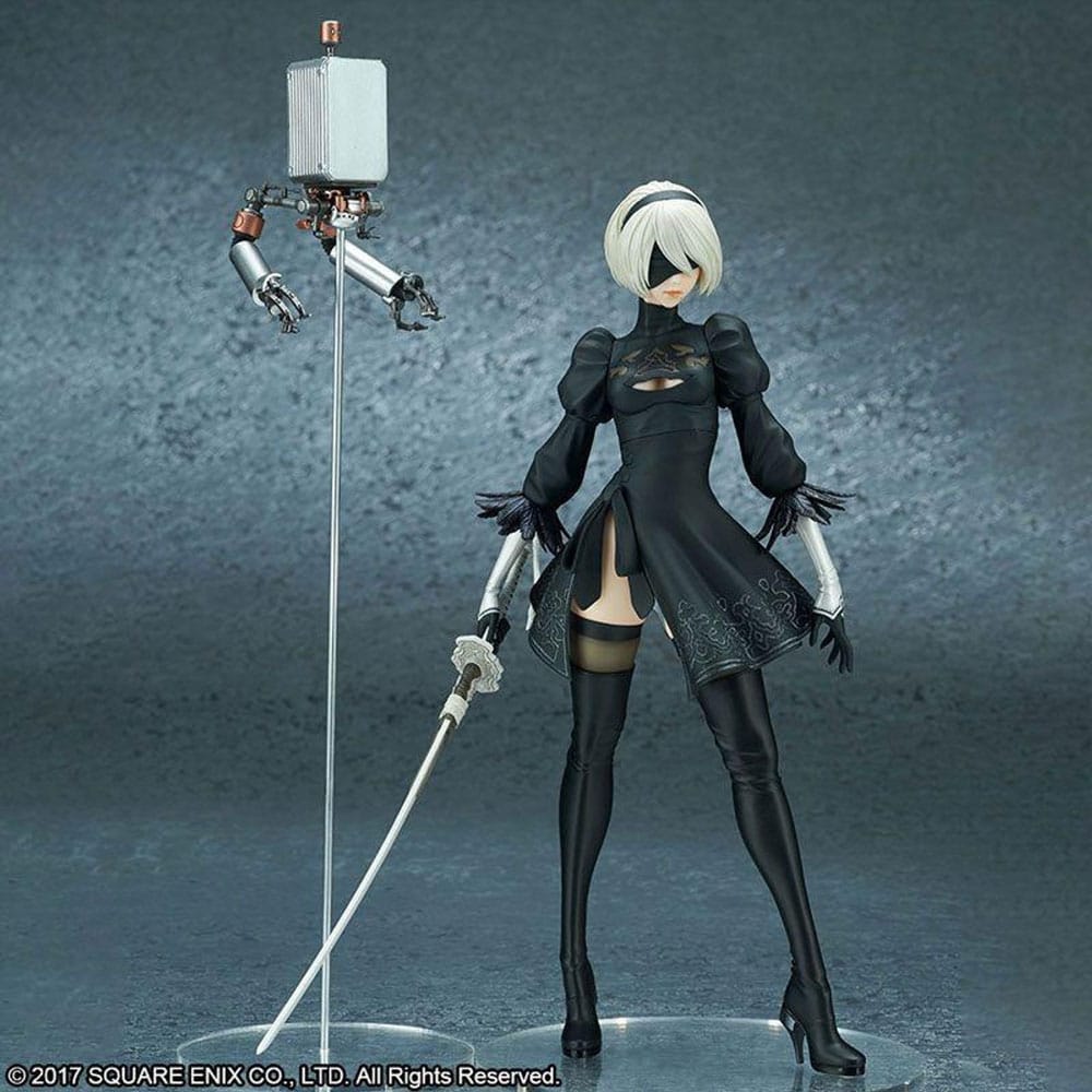 VORBESTELLUNG+ 06/2026 NieR:Automata PVC Statue 2B (YoRHa No.2 Typ B) Deluxe Version 30 cm