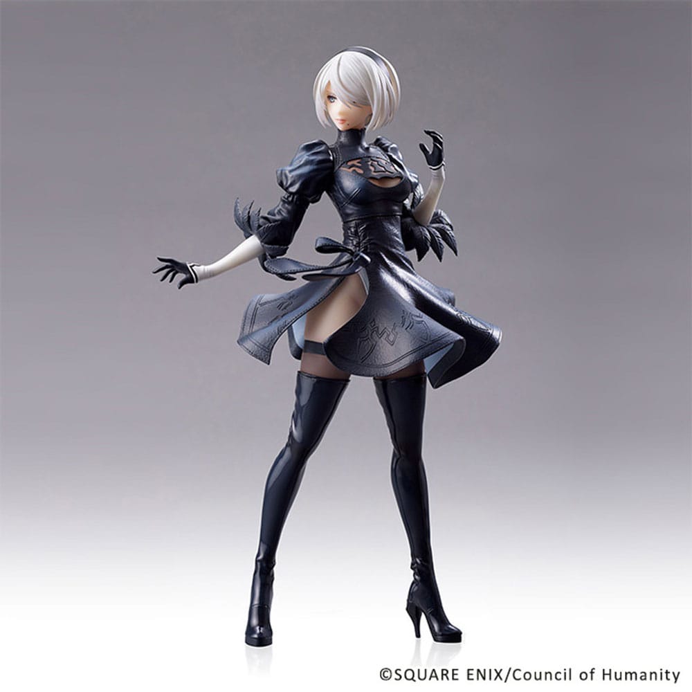 PREORDINE+ CHIUSO 05/2025 NieR:Automata PVC Statue 2B (YoRHa No.2 Type B) Ver. 1.1a Goggles Ver. 30 cm