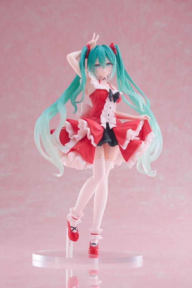 IN STOCK Hatsune Miku PVC Statue Fashion (Lolita Version) 18 cm