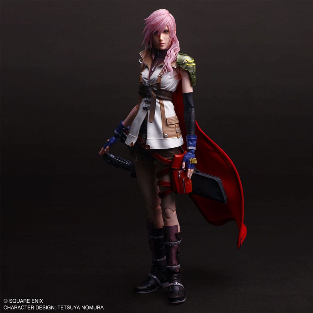 Vorbestellung abgeschlossen 06/2026 Final Fantasy XIII Play Arts Shin Actionfigur Lightning 26 cm