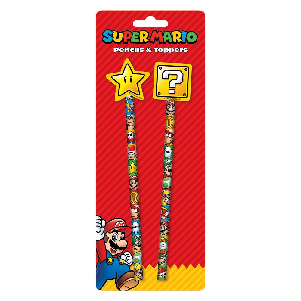 Super Mario 2-teiliges Schreibwarenset, auf Bestellung gefertigt