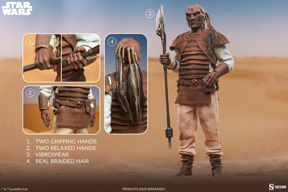 🧪 LAB | SU ORDINAZIONE Return of the Jedi Action Figure 1/6 Pagetti Rook 32 cm