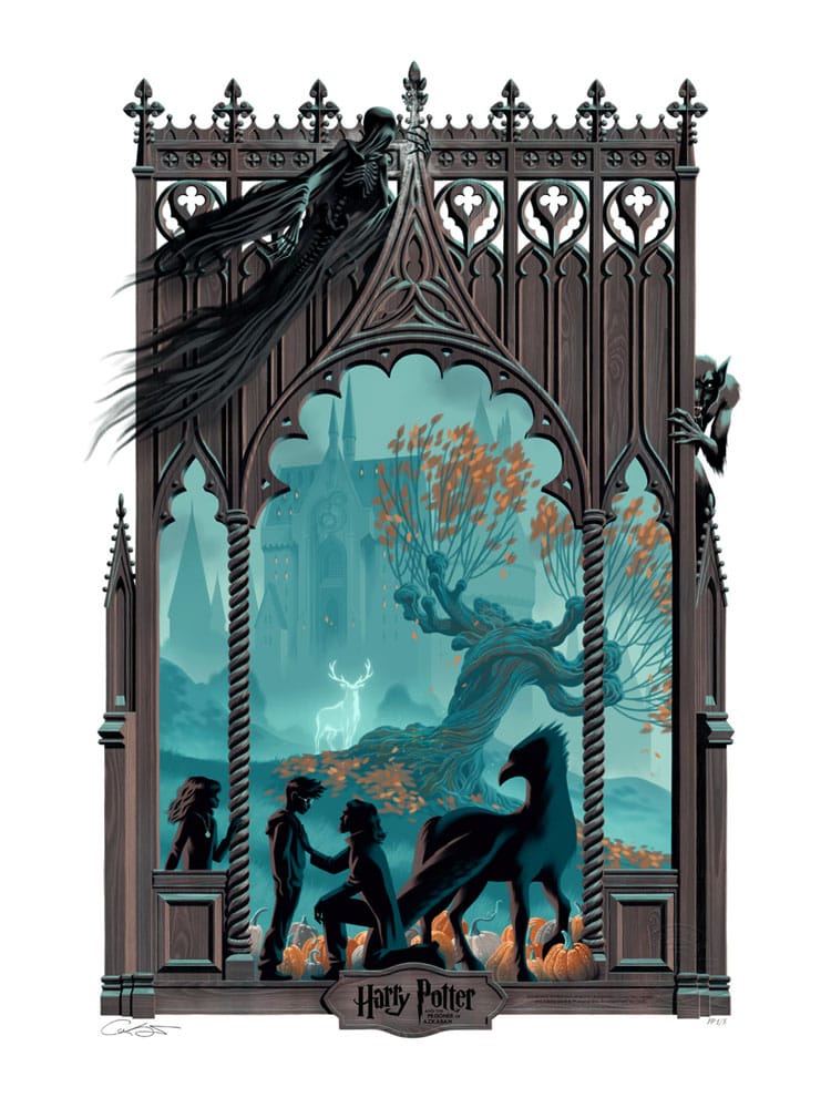 SU ORDINAZIONE Harry Potter Art Print Harry Potter and the Prisoner of Azkaban 46 x 61 cm - unframed ESAURITO