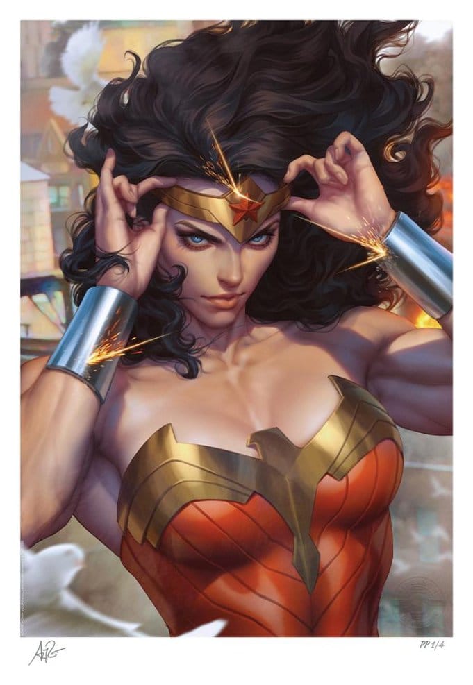 🧪 LAB | SU ORDINAZIONE DC Comics Art Print Wonder Woman #1 (2023) 61 x 46 cm - unframed