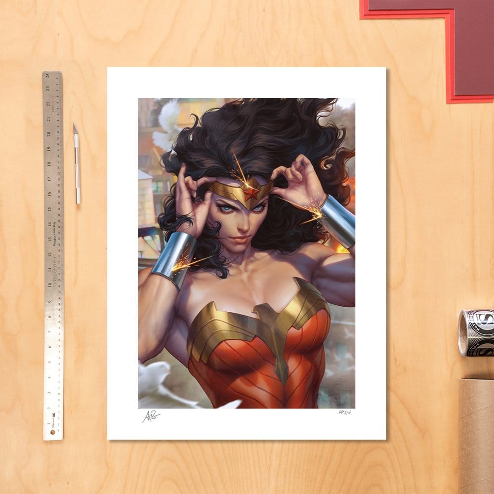 🧪 LAB | SU ORDINAZIONE DC Comics Art Print Wonder Woman #1 (2023) 61 x 46 cm - unframed