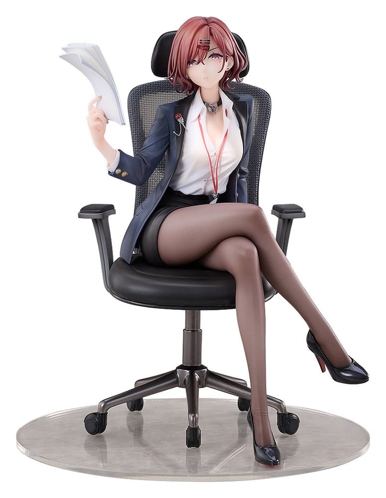 PREORDINE+ 09/2027 The Idolmaster Shiny Colors x Mahjong Soul PVC Figure 1/7 Madoka Higuchi Effortless Work Ver. 21 cm