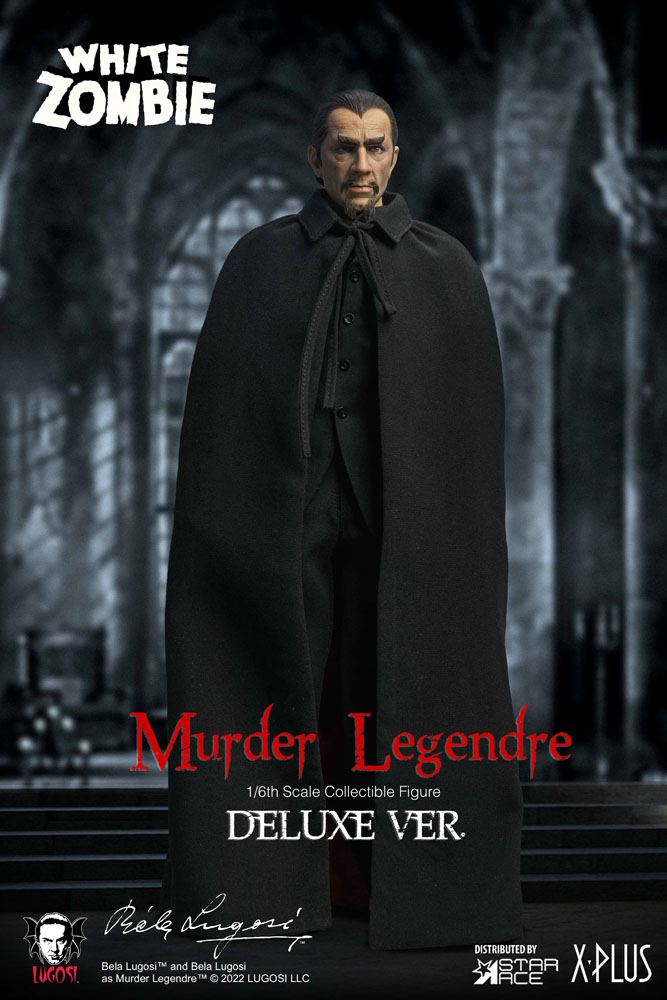 🧪 LAB | PREORDINE+ 01/2027 The White Zombie My Favourite Movie Action Figure 1/6 Murder Legendre (Bela Lugosi) Deluxe Ver. 30 cm