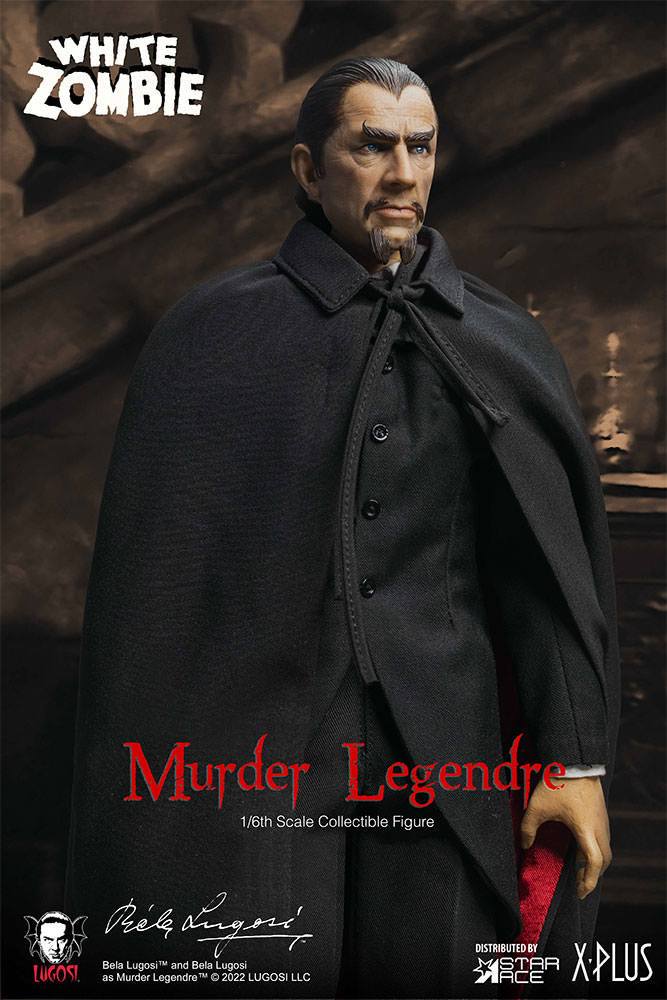 🧪 LAB | PREORDINE+ 01/2027 The White Zombie My Favourite Movie Action Figure 1/6 Murder Legendre (Bela Lugosi) 30 cm
