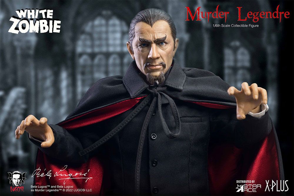 🧪 LAB | PREORDINE+ 01/2027 The White Zombie My Favourite Movie Action Figure 1/6 Murder Legendre (Bela Lugosi) 30 cm