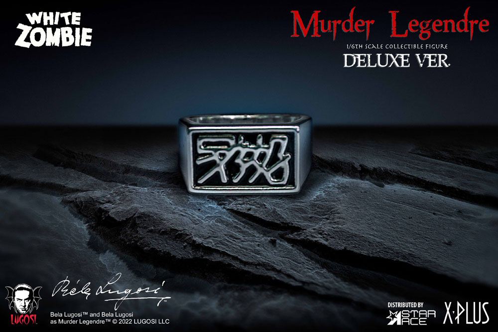 🧪 LAB | PREORDINE+ 01/2027 The White Zombie My Favourite Movie Action Figure 1/6 Murder Legendre (Bela Lugosi) B&W Version 30 cm