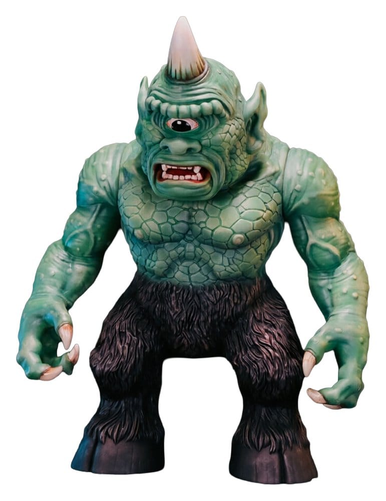🧪 LAB | PREORDINE+ 06/2027 Ray Harryhausen (Art Sofubi) Soft-Vinyl Figure Cyclops Vintage-Stylized Japanese Movie Poster Color Ver. 25 cm