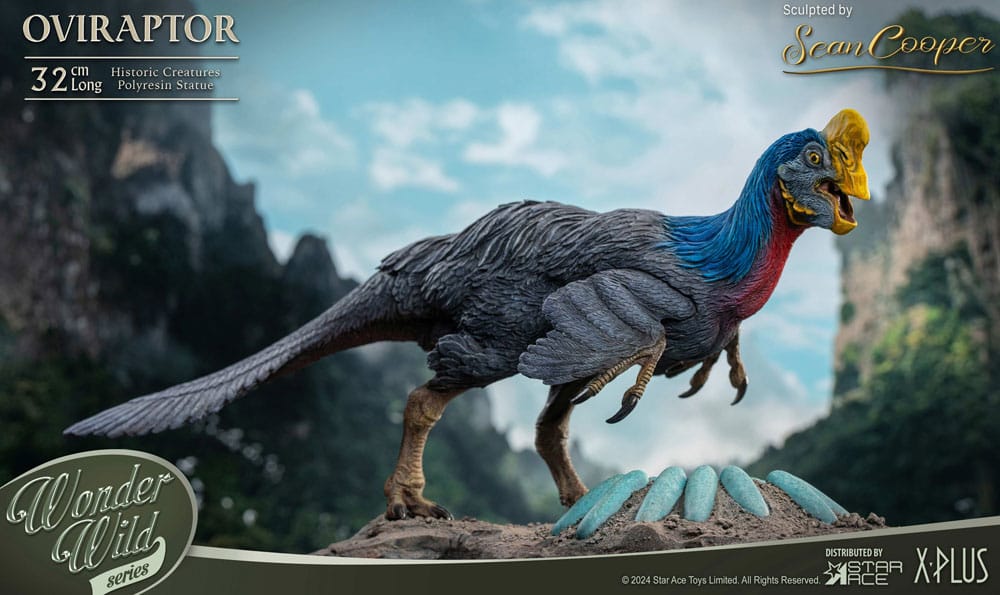 Wonders of the Wild Statue Oviraptor (Neuauflage) 32 cm *SONDERPREIS*