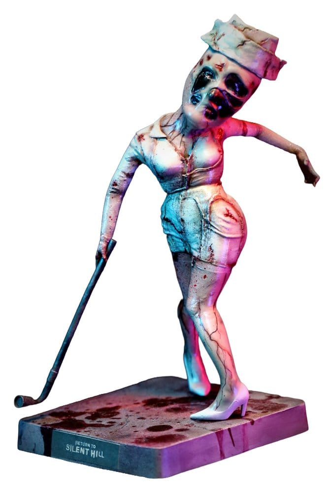 PREORDINE+ 03/2027 Return to Silent Hill (2026) DefoStyle Figure Bubble Head Nurse 16.5 cm