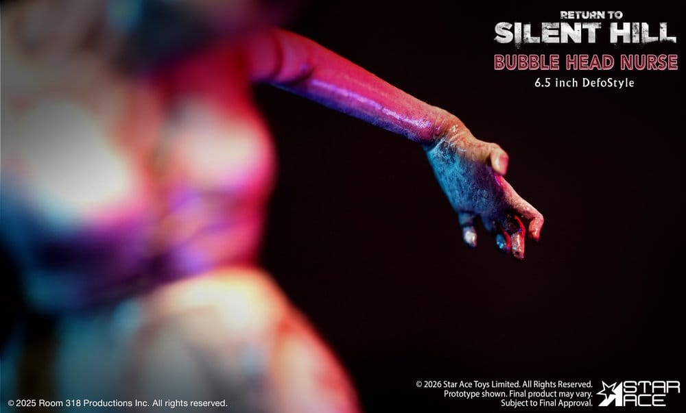 PREORDINE+ 03/2027 Return to Silent Hill (2026) DefoStyle Figure Bubble Head Nurse 16.5 cm