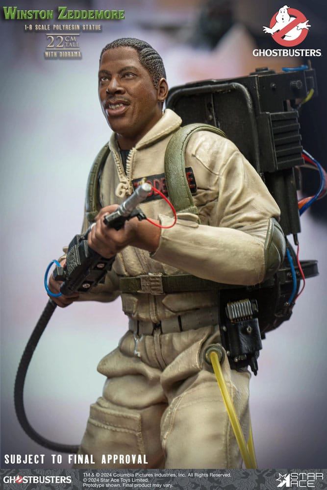 🧪 LAB | PREORDINE+ 01/2027 Ghostbusters  Statue 1/8 Winston Zeddemore 22 cm
