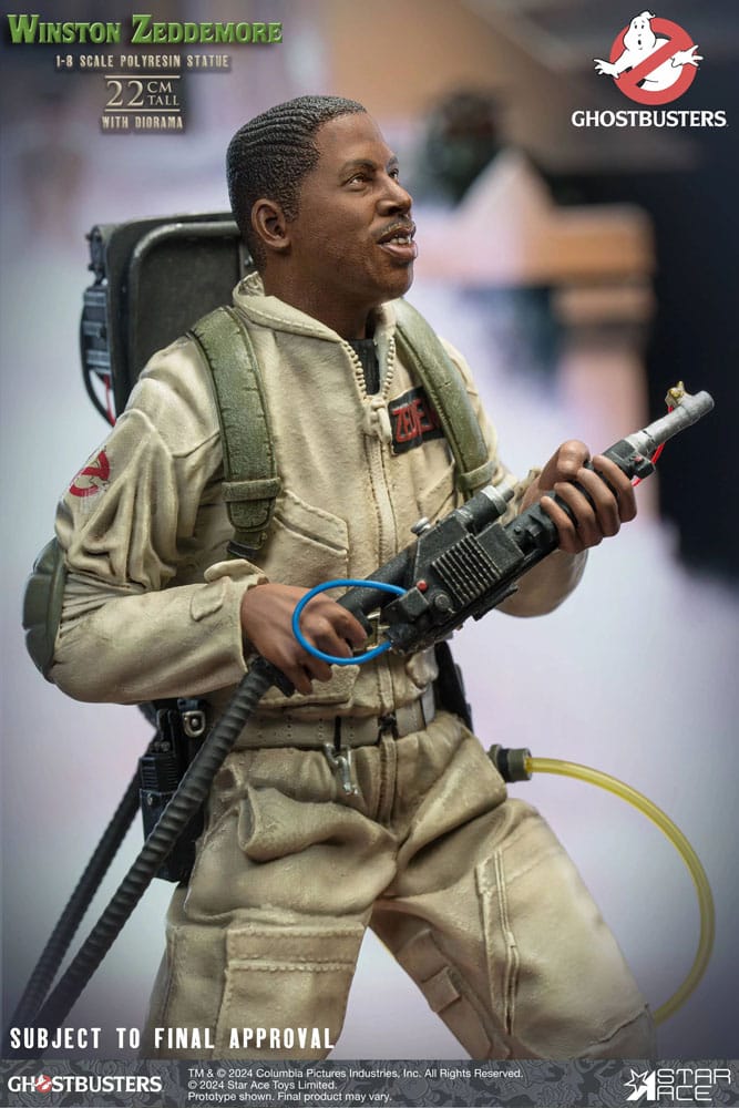 🧪 LAB | PREORDINE+ 01/2027 Ghostbusters  Statue 1/8 Winston Zeddemore 22 cm