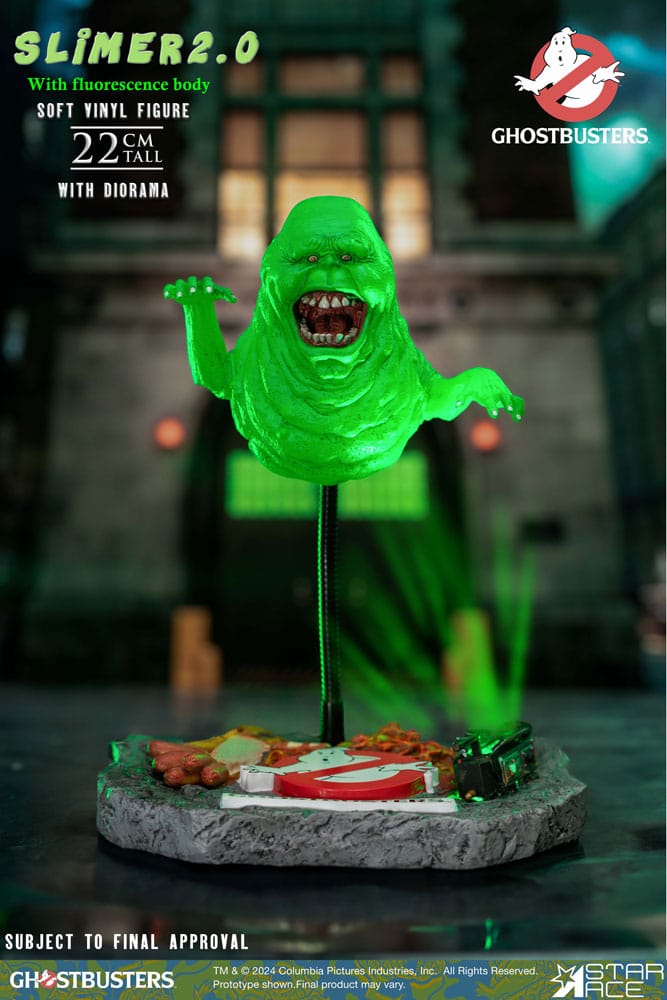 Ghostbusters-Statue 1/8 Slimer 2.0 22 cm *SONDERPREIS* AUSVERKAUFT