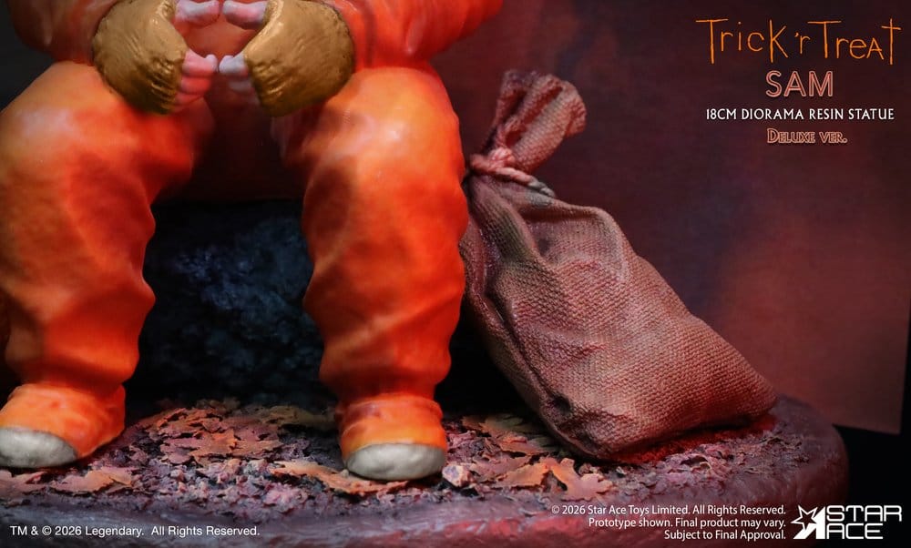 🧪 LAB | PREORDINE+ 03/2027 Trick R Treat Diorama Resin Statue Sam DX 18 cm