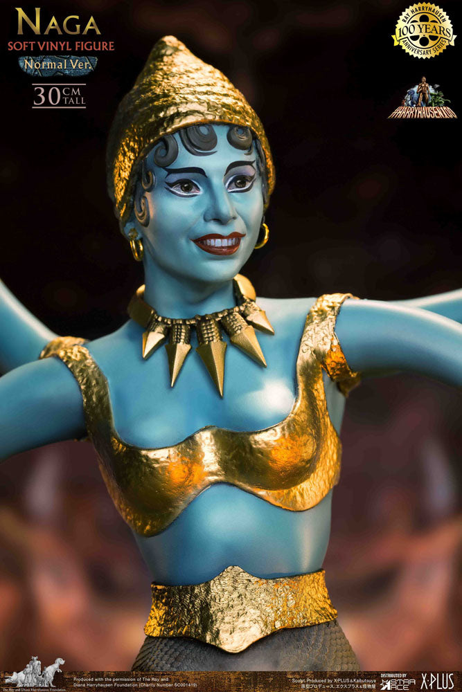 🧪 LAB | PREORDINE+ 01/2027 The 7th Voyage of Sinbad Soft Vinyl Statue Ray Harryhausen's Naga (Snake Woman) 31 cm