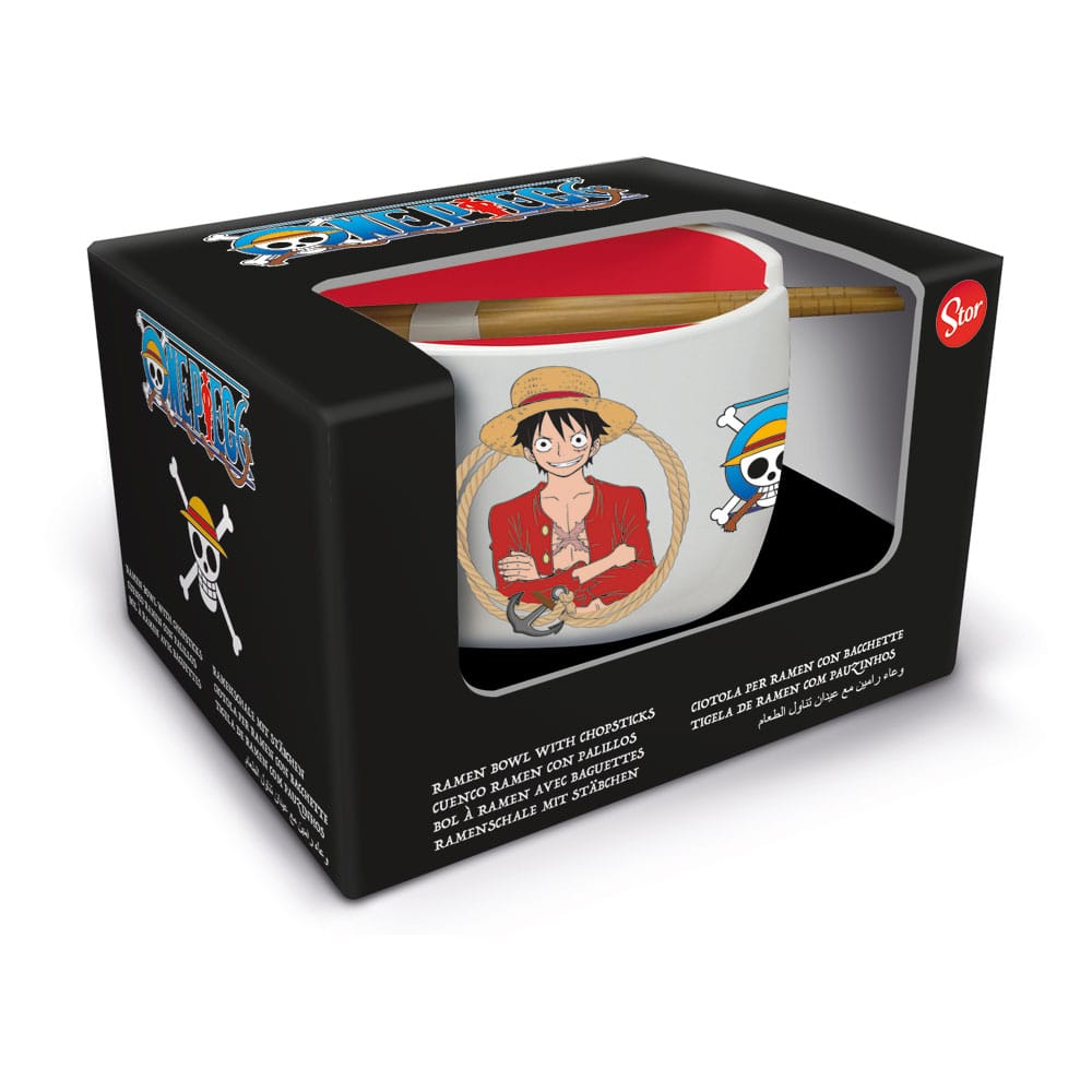 SU ORDINAZIONE One Piece Ramen Bowl with Chopsticks Classic