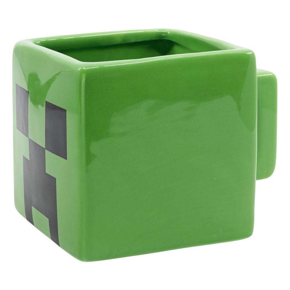 🧪 LAB | SU ORDINAZIONE Minecraft 3D Mug Creeper Face 445 ml
